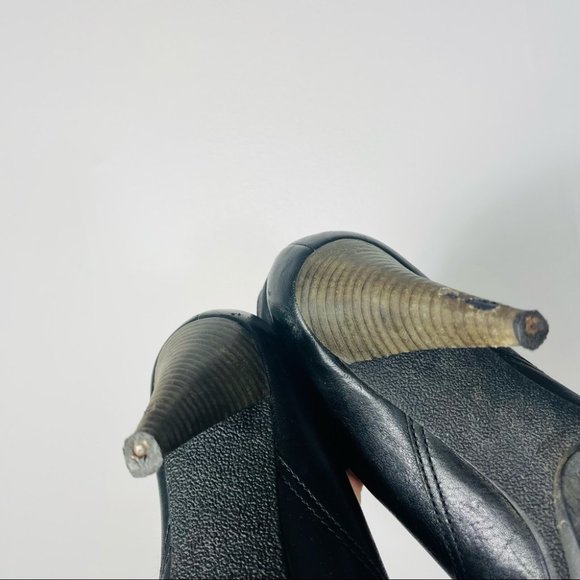 COACH Aliza black booties size 7.5 leather - Picture 5 of 10